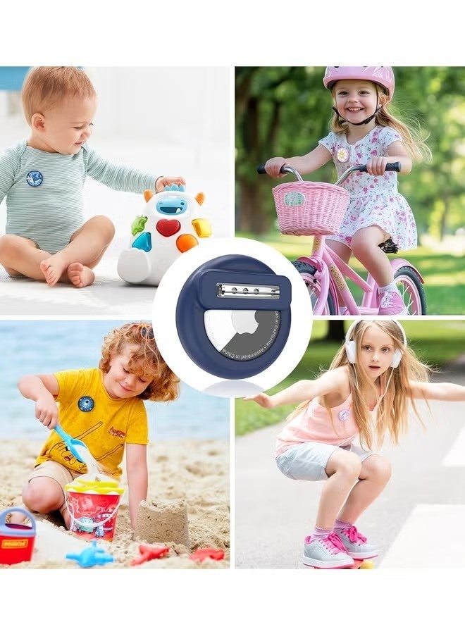 2 Pack Tracker Holder,Safe Hidden Lightweight GPS Tracker for Kids Compatible with Apple Air Tags for Child, Elderly, Pets Collar, Shoes - Image 3